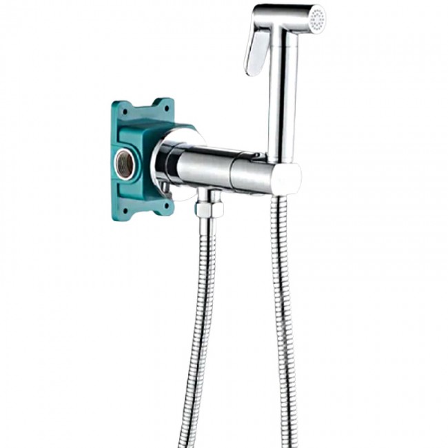 купить Гигиенический душ со смесителем ALMAes Agata AL-877-01 Хром в EV-SAN.RU