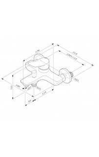 купить Смеситель для ванны AM.PM X-Joy F85A10022 Черный матовый в EV-SAN.RU