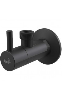 купить Запорный вентиль Alcaplast ARV003-BLACK угловой Черный матовый в EV-SAN.RU