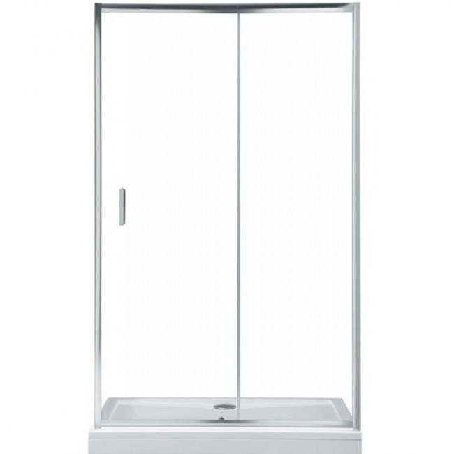 купить Душевая дверь Aquanet SD-1200A 120 209406 профиль Хром стекло прозрачное в EV-SAN.RU