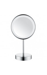 купить Косметическое зеркало Art&Max AM-M-062-CR с подсветкой с увеличением Хром в EV-SAN.RU