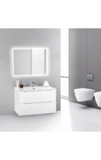 купить Тумба под раковину BelBagno ETNA 39-700/390-2C-SO-BL-P подвесная Bianco Lucido в EV-SAN.RU