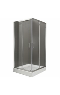 купить Душевой уголок BelBagno UNO-195-A-2-90-C-Cr 90x90 профиль Хром стекло прозрачное в EV-SAN.RU