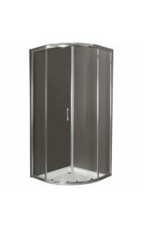 купить Душевой уголок BelBagno UNO-195-R-2-80-C-Cr 80х80 профиль Хром стекло прозрачное в EV-SAN.RU