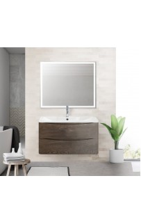 купить Тумба под раковину BelBagno ACQUA-800-2C-SO-RNG подвесная Robere Nature Grigio в EV-SAN.RU