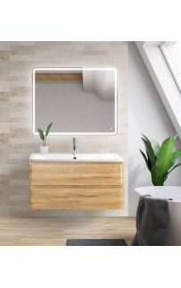 Тумба под раковину BelBagno ALBANO-800-2C-SO-RR подвесная Rovere Rustico