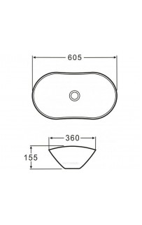 купить Раковина-чаша BelBagno 60 BB1404-H311 Серая матовая в EV-SAN.RU