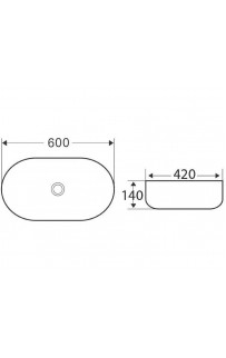 купить Раковина-чаша BelBagno 60 BB1084-H311 Серая матовая в EV-SAN.RU