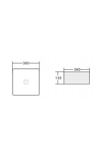 купить Раковина-чаша BelBagno 38 BB1407 Белая в EV-SAN.RU