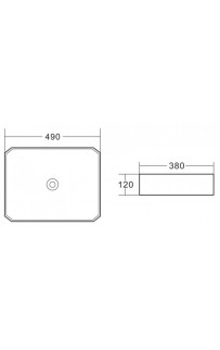 купить Раковина-чаша BelBagno 49 BB1386 Белая в EV-SAN.RU