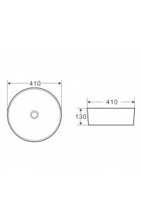 купить Раковина-чаша BelBagno 41 BB1315-H311 Серая матовая в EV-SAN.RU