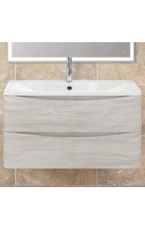 купить Тумба под раковину BelBagno ACQUA-900-2C-SO-RVB подвесная Rovere Vintage Bianco в EV-SAN.RU