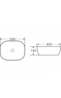 купить Раковина-чаша BelBagno 50 BB1302-H311 Серая матовая в EV-SAN.RU