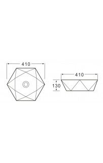 купить Раковина-чаша BelBagno 41 BB1344A Белая в EV-SAN.RU