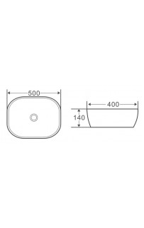 купить Раковина-чаша BelBagno 50 BB1302 Белая в EV-SAN.RU