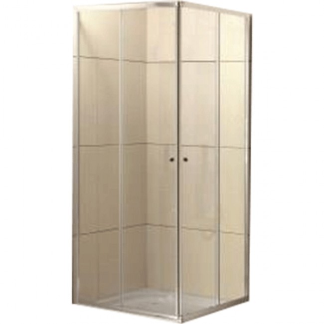 купить Душевой уголок BelBagno UNO-195-AH-2-100/80-C-Cr 100x80 профиль Хром стекло прозрачное в EV-SAN.RU