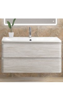 Тумба под раковину BelBagno ALBANO-900-2C-SO-RVB подвесная Rovere Vintage Bianco