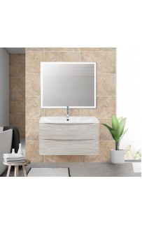 купить Тумба под раковину BelBagno ACQUA-800-2C-SO-RVB подвесная Rovere Vintage Bianco в EV-SAN.RU