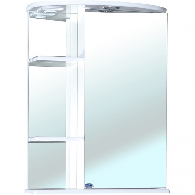 купить Зеркальный шкаф Bellezza Нарцисс 55 R 4613208001005 с подсветкой Белый в EV-SAN.RU