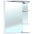 Зеркальный шкаф Bellezza Магнолия 60 L 4612709002016 с подсветкой Белый