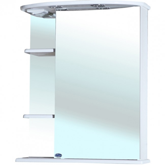 купить Зеркальный шкаф Bellezza Магнолия 60 R 4612709001019 с подсветкой Белый в EV-SAN.RU