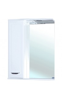 купить Зеркало со шкафом Bellezza Классик 50 L 4611906002010 с подсветкой Белое в EV-SAN.RU