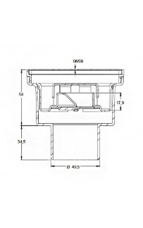 купить Душевой трап Berges Wasserhaus Trend 100x100 091003 с решеткой Хром в EV-SAN.RU