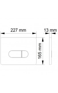 купить Клавиша смыва Berges Wasserhaus Novum D5 040035 Черный матовый в EV-SAN.RU