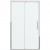 Душевая дверь Bravat Stream 120 BD120.4103S профиль Хром стекло прозрачное