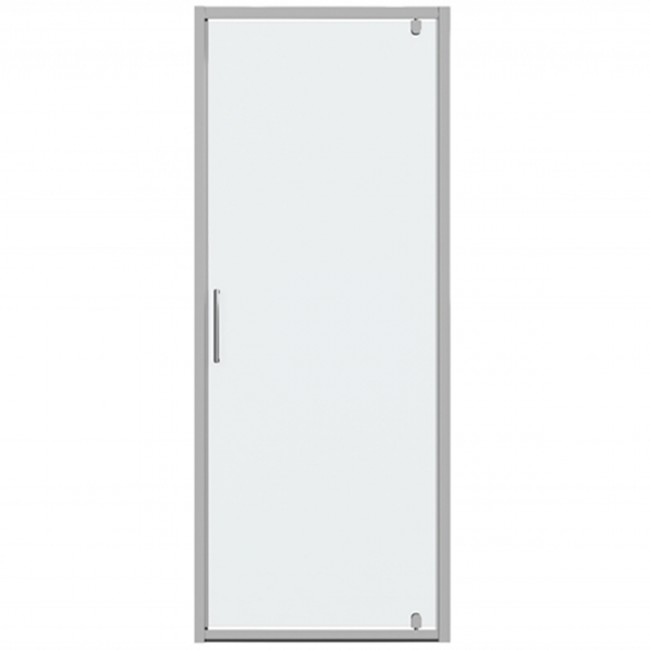 купить Душевая дверь Bravat Drop 80 BD080.4110A профиль Хром стекло прозрачное в EV-SAN.RU