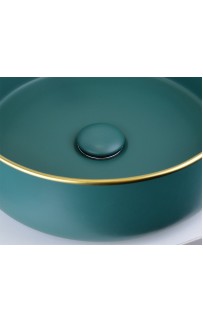 купить Донный клапан Bronze de Luxe 1001G click-clack Зеленый в EV-SAN.RU