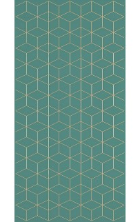 купить Керамический декор CRETO Mono Jasmine geometry sea 04-01-1-18-03-71-2440-0 30х60 см в EV-SAN.RU