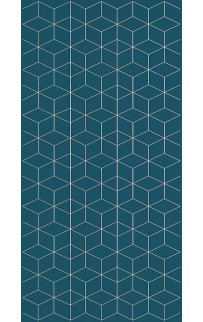 купить Керамический декор CRETO Mono Jasmine geometry sky 04-01-1-18-03-65-2440-0 30х60 см в EV-SAN.RU