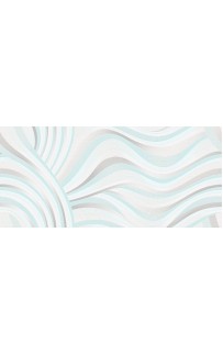 купить Керамический декор Cersanit Tiffany вставка волна белый TV2G051 20х44 см в EV-SAN.RU