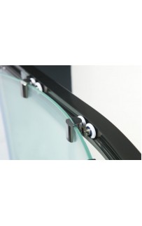 купить Душевая дверь Cezares Giubileo BF 120 профиль Хром стекло прозрачное с матовым принтом в EV-SAN.RU