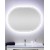 Зеркало Cezares 100 со встроенной LED подсветкой с LED подсветкой
