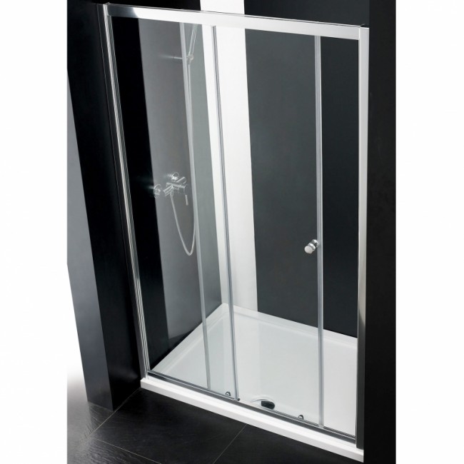 купить Душевая дверь в нишу Cezares ANIMA-W-BF-1-150-C-Cr профиль Хром стекло прозрачное в EV-SAN.RU