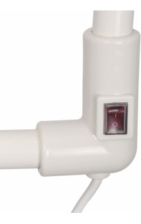 Электрический полотенцесушитель Domoterm E-образный DMT 104-25 40*60 EK R Белый