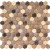 Керамическая мозаика Dune Materia Mosaics Melina 29х30 см