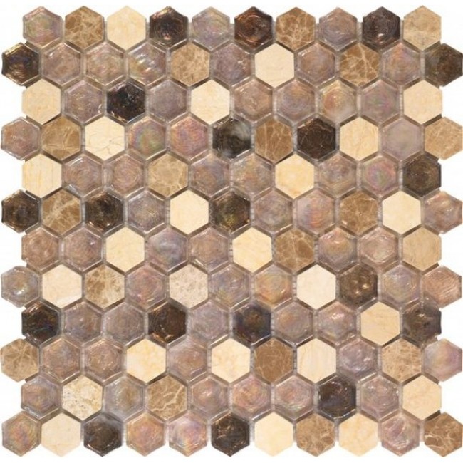 купить Керамическая мозаика Dune Materia Mosaics Melina 29х30 см в EV-SAN.RU