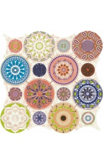 купить Керамическая мозаика Dune Ceramic Mosaics Mandala 28х28 см в EV-SAN.RU