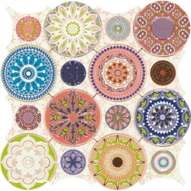 купить Керамическая мозаика Dune Ceramic Mosaics Mandala 28х28 см в EV-SAN.RU