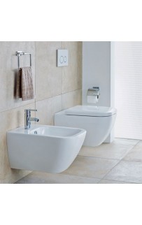 купить Унитаз Duravit Happy D 2 2221090000 подвесной без крышки-сиденья в EV-SAN.RU