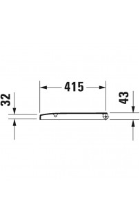 Сиденье для унитаза Duravit Happy D 2 0064591300 Антрацит матовый с микролифтом