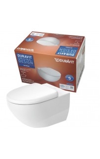 купить Комплект унитаза Duravit Architec 45720900A1 с инсталляцией Alcaplast Sadromodul AM101/1120+M71 с сиденьем Микролифт и клавишей смыва Хром в EV-SAN.RU