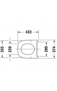 Сиденье для унитаза Duravit Durastyle 0063790000 Белое глянцевое с микролифтом