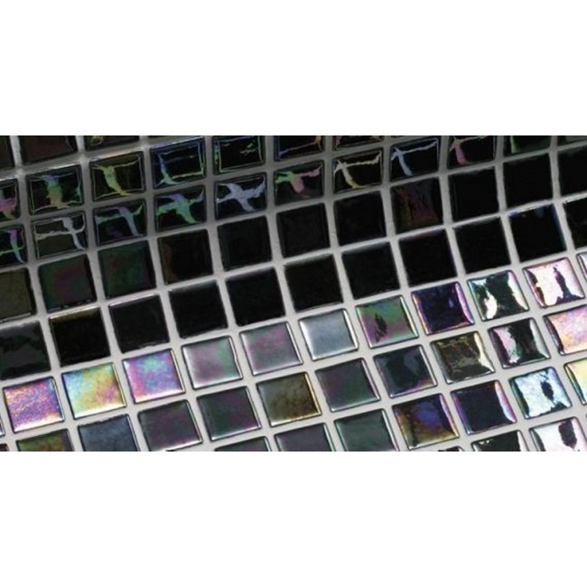 Стеклянная мозаика Ezarri Iris Ebano 31,3х49,5 см