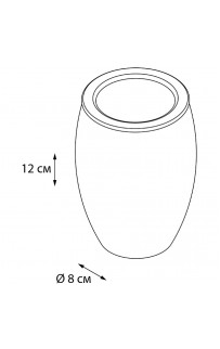 Стакан для зубных щеток Fixsen Snow FX-260-3 Хром матовый