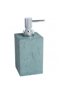 Дозатор жидкого мыла Fixsen Gusto FX-300-1 Хром Бирюзовый