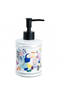 Дозатор жидкого мыла Fixsen Art FX-620-1 Белый Цветной